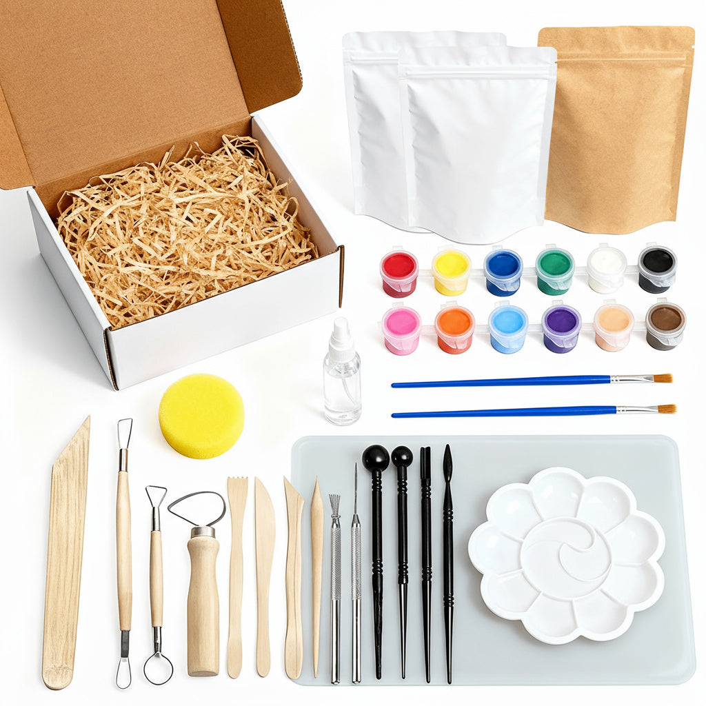 Sada na práci s hlínou